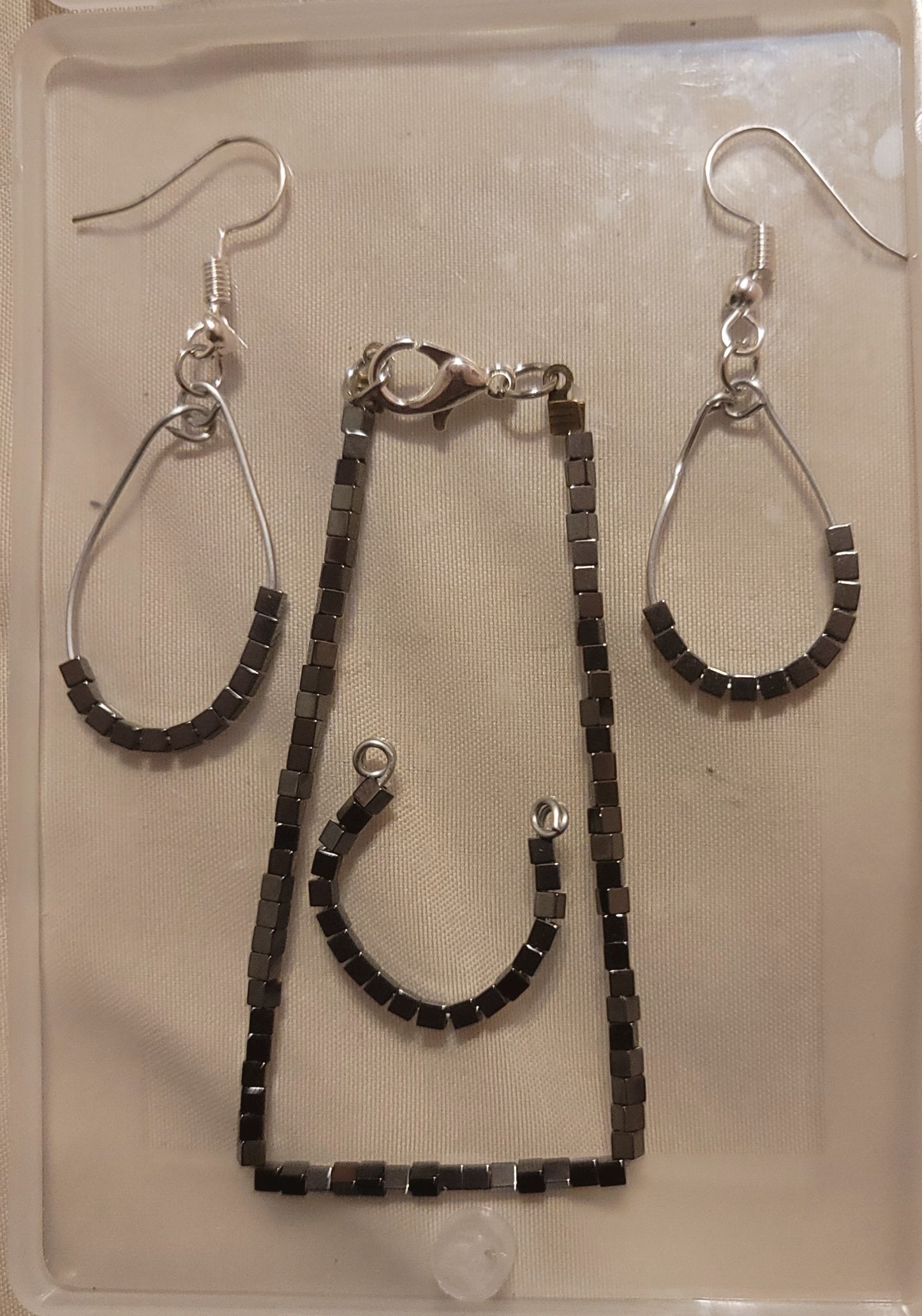 Black Hematite set