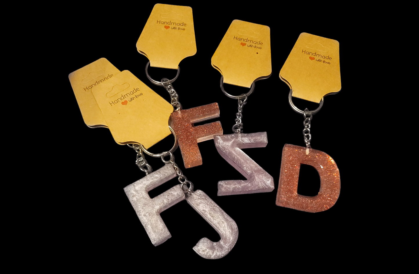 Letter Keychains