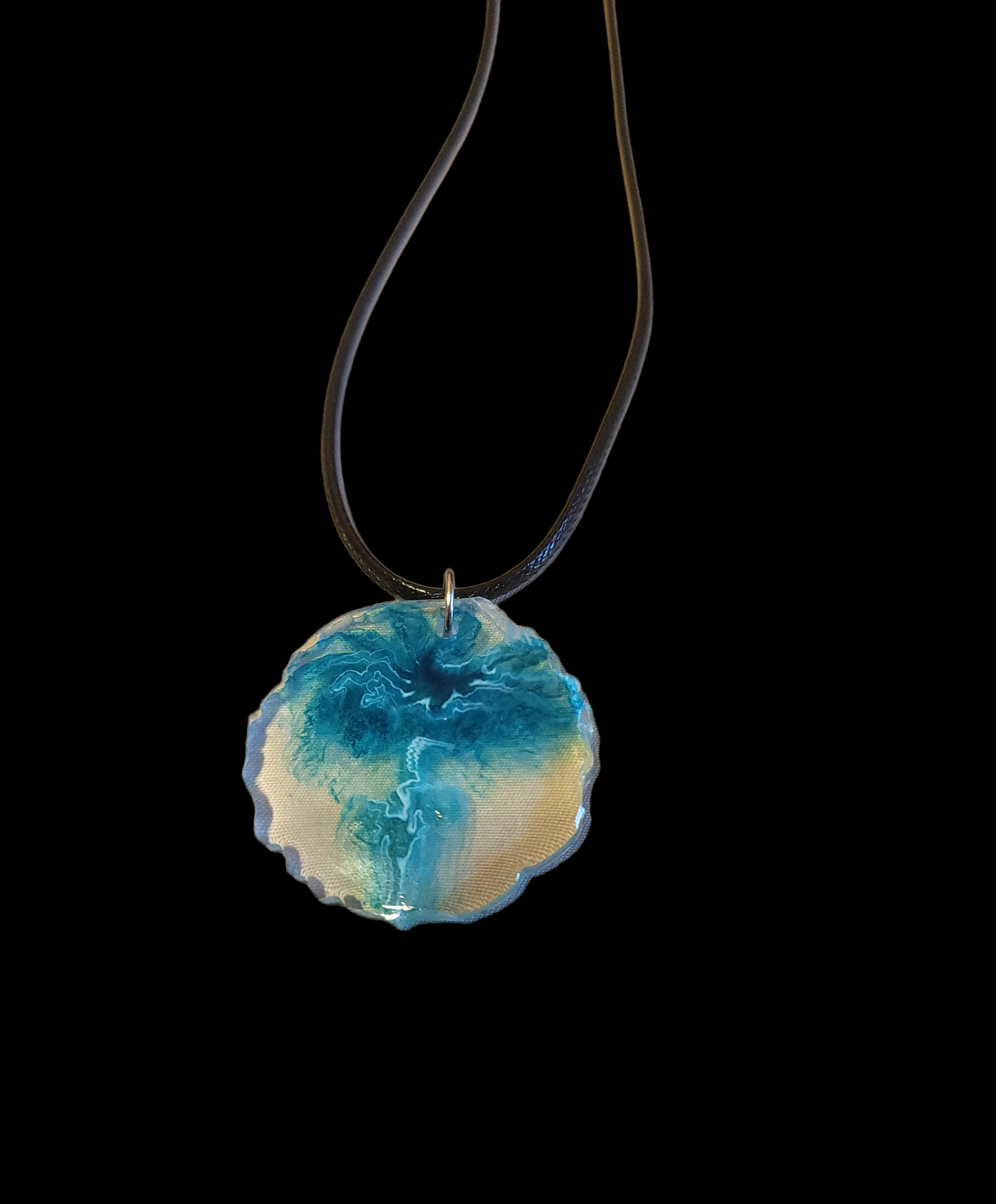 Holographic Resin Necklaces