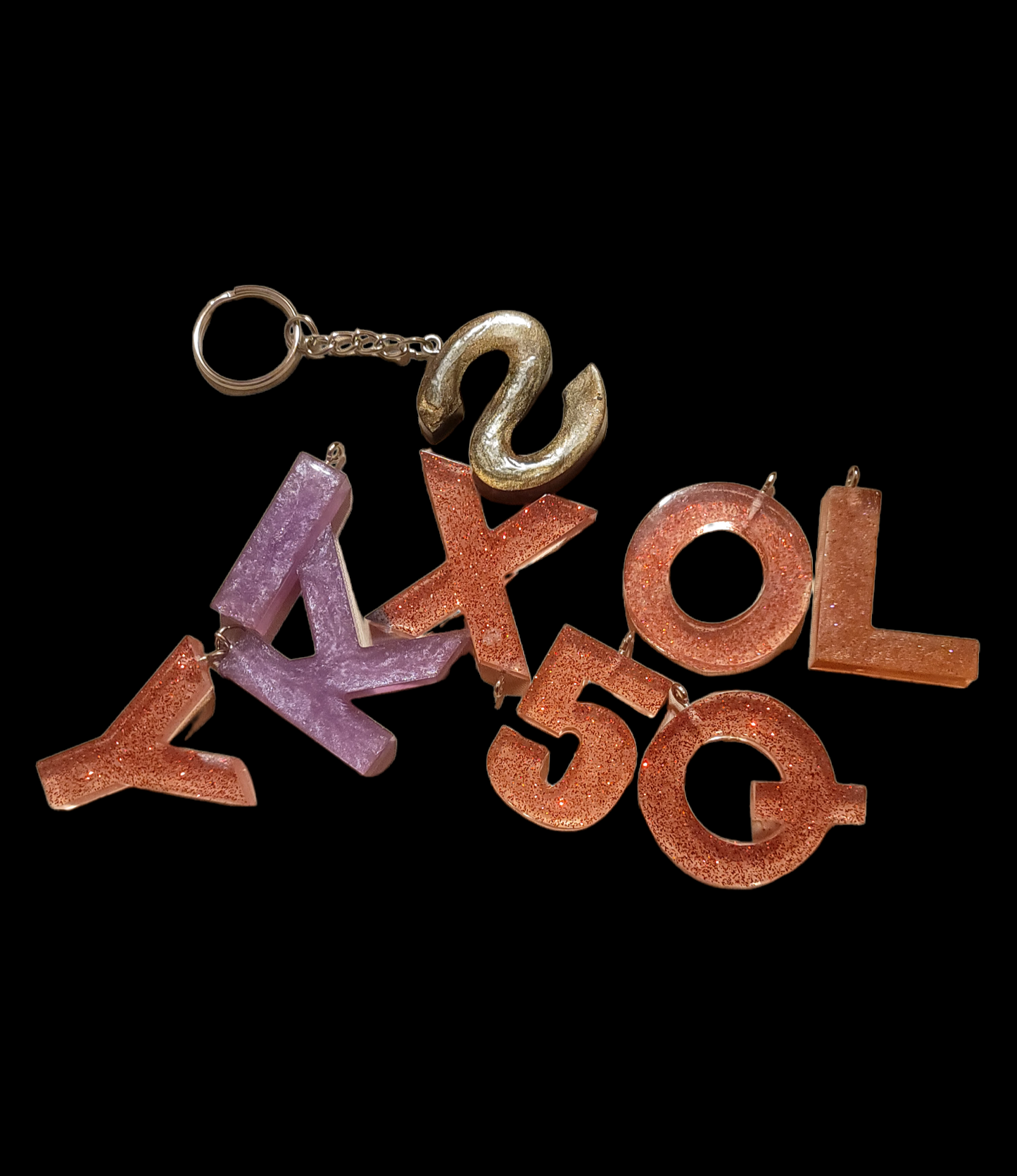 Letter Keychains