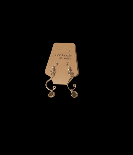 Wire Drop Earrings