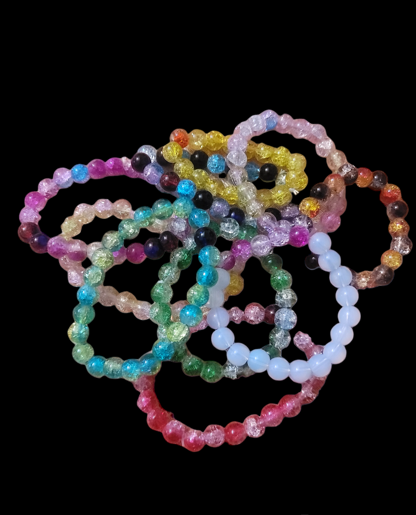 Glass Beaded Bracelets